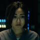 Karen Fukuhara as Kimiko Miyashiro being extremely unimpressed.